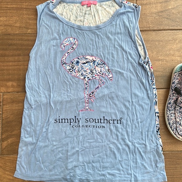 Simply Southern tank top flamingo 🦩 - Picture 7 of 7
